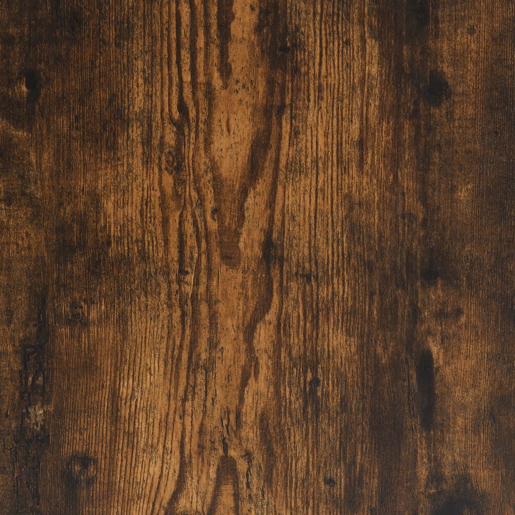 vidaXL Βιβλιοθήκη Καπνιστή Δρυς 78,5x33x117,5 εκ. Επεξεργασμένο Ξύλο
